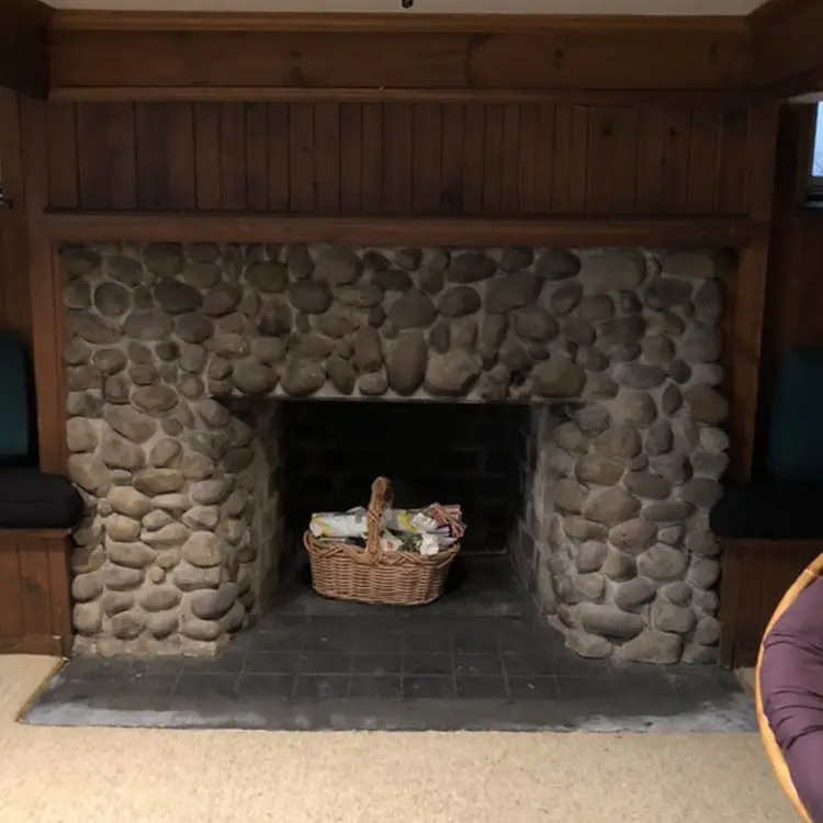 clean chimney fireplace
